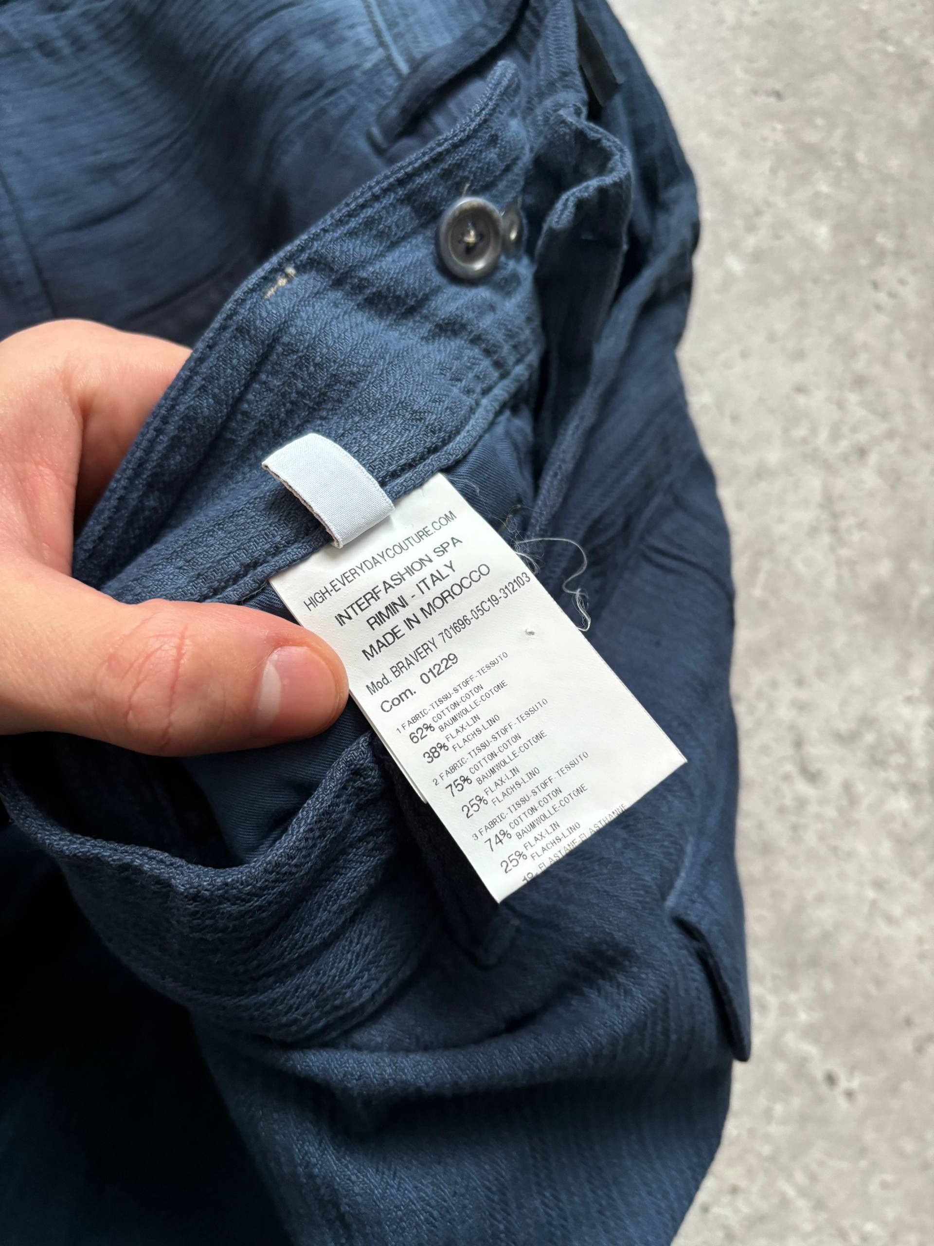 Japanese Brand Avant Garde Designer High Use Washed Cargo Pants Size US 32 / EU 48 - 15 Thumbnail
