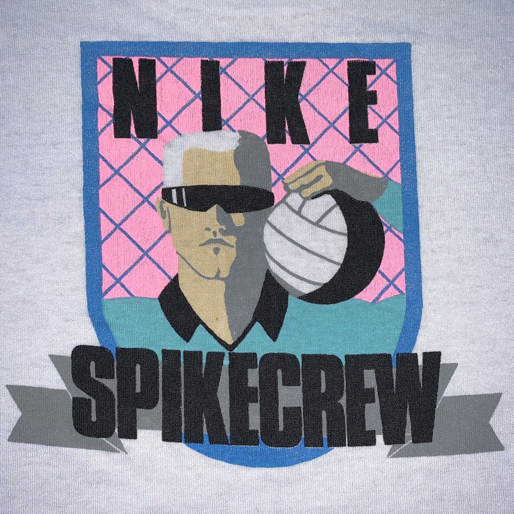 Nike VINTAGE Nike T-Shirt Graphic Tee USA 90s Sportswear Unisex XL White Single Stitch Size US XL / EU 56 / 4 - 7 Thumbnail