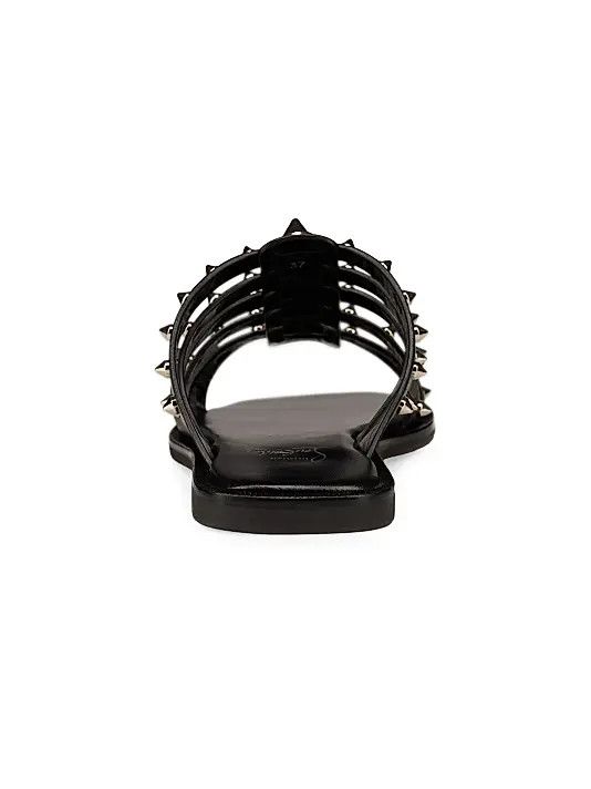 Christian Louboutin os11x0126 Charja Mule Sandals in Black Size US 8.5 / IT 38.5 - 3 Thumbnail