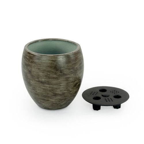 Designer × Homemade Smart Self-watering Round Planter Pot for Indoor and Outdoor Size US L / EU 52-54 / 3 - 4 Thumbnail