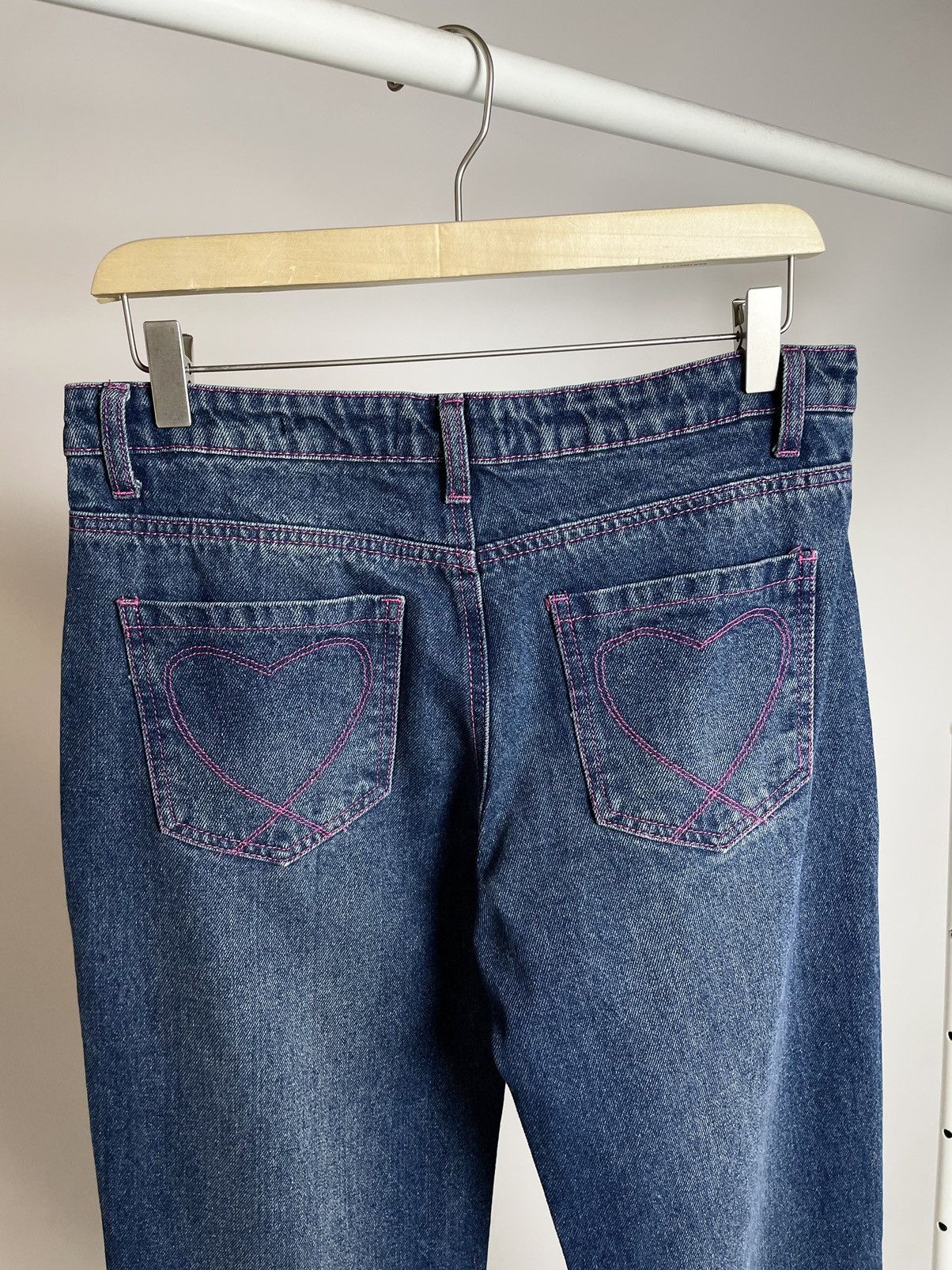 Jaded London JADED LONDON 🌺 baby girl printed low rise denim jeans Size 25" / US 0 / IT 36 - 9 Thumbnail