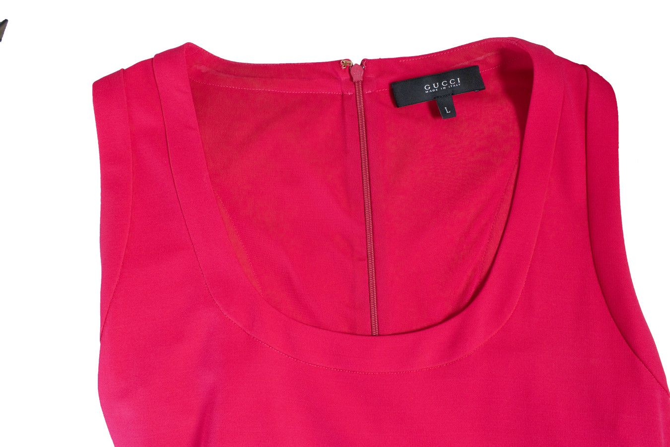 Gucci Gucci, pink sleeveless dress Size L / US 10 / IT 46 - 8 Thumbnail