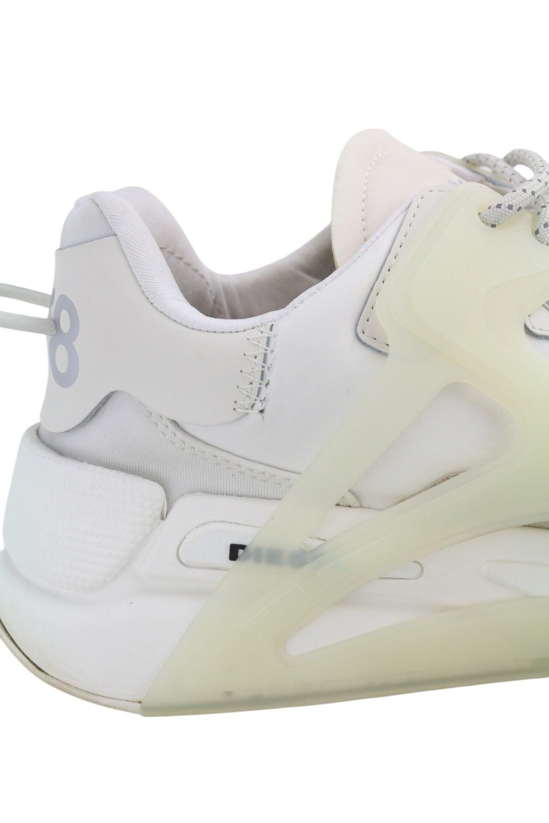 Diesel S-SERENDIPITY MASK EU44.5 White Almond Toe Low Top 40965 Size US 11.5 / EU 44-45 - 12 Thumbnail