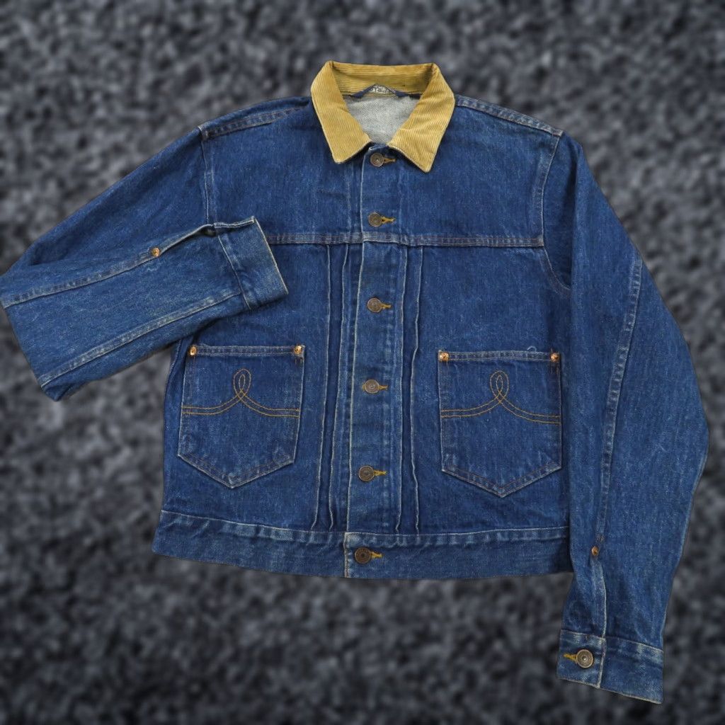 Polo Ralph Lauren Polo Ralph Lauren Jacket Small Mens Dark Indigo Western Corduroy Collar USA 80s Size US S / EU 44-46 / 1 - 1 Thumbnail