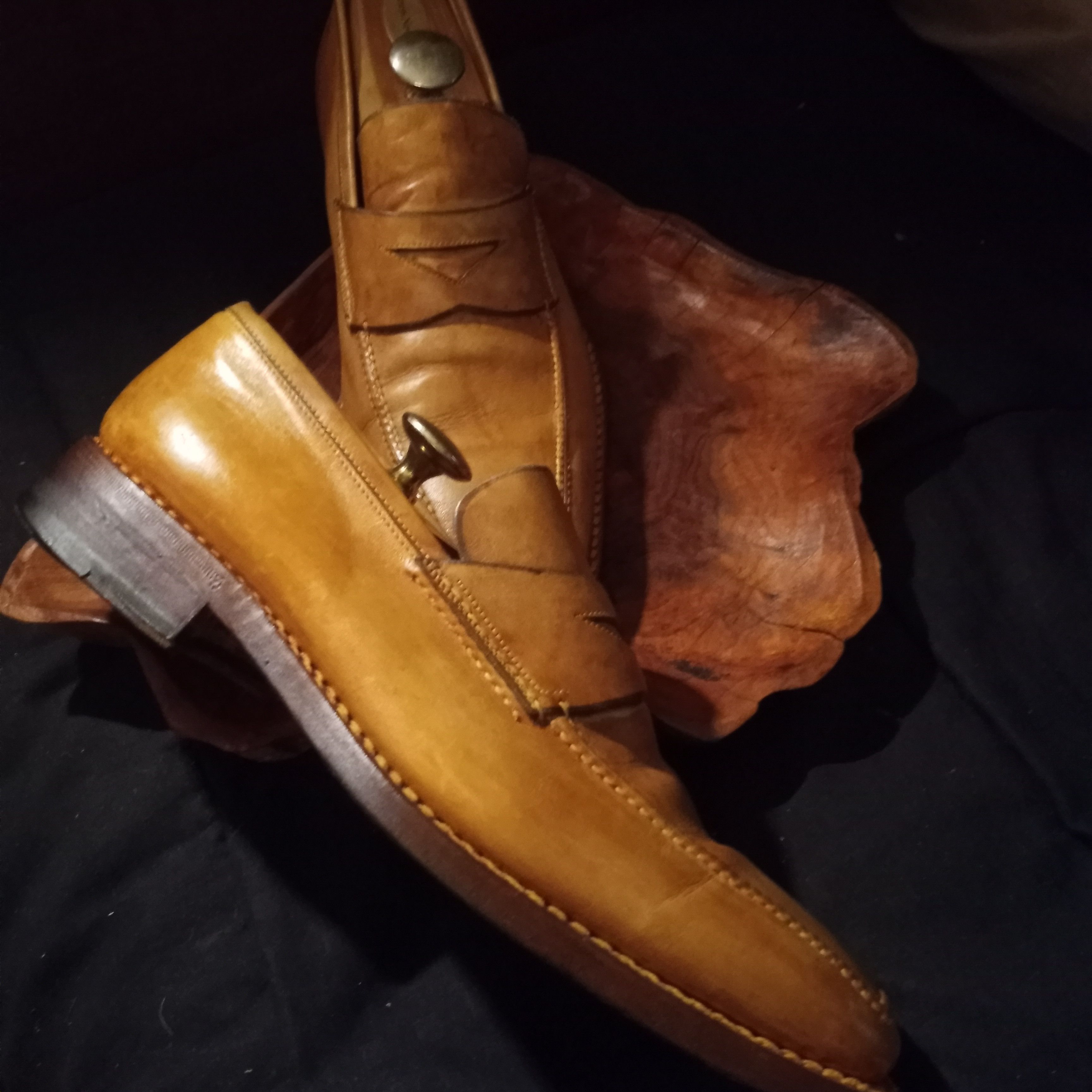 Lidfort Lidfort 761 hand stitched loafer Size US 11 / EU 44 - 3 Thumbnail