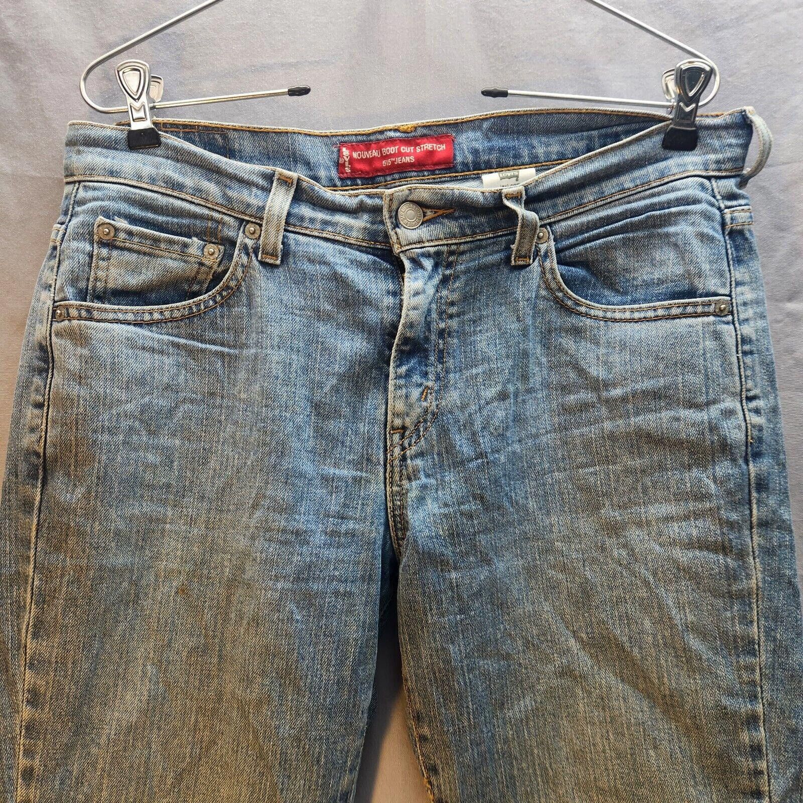 Levi's levis 515 Nouveau Boot Cut Jeans Size 8 Misses Long Size 30" / US 8 / IT 44 - 3 Thumbnail