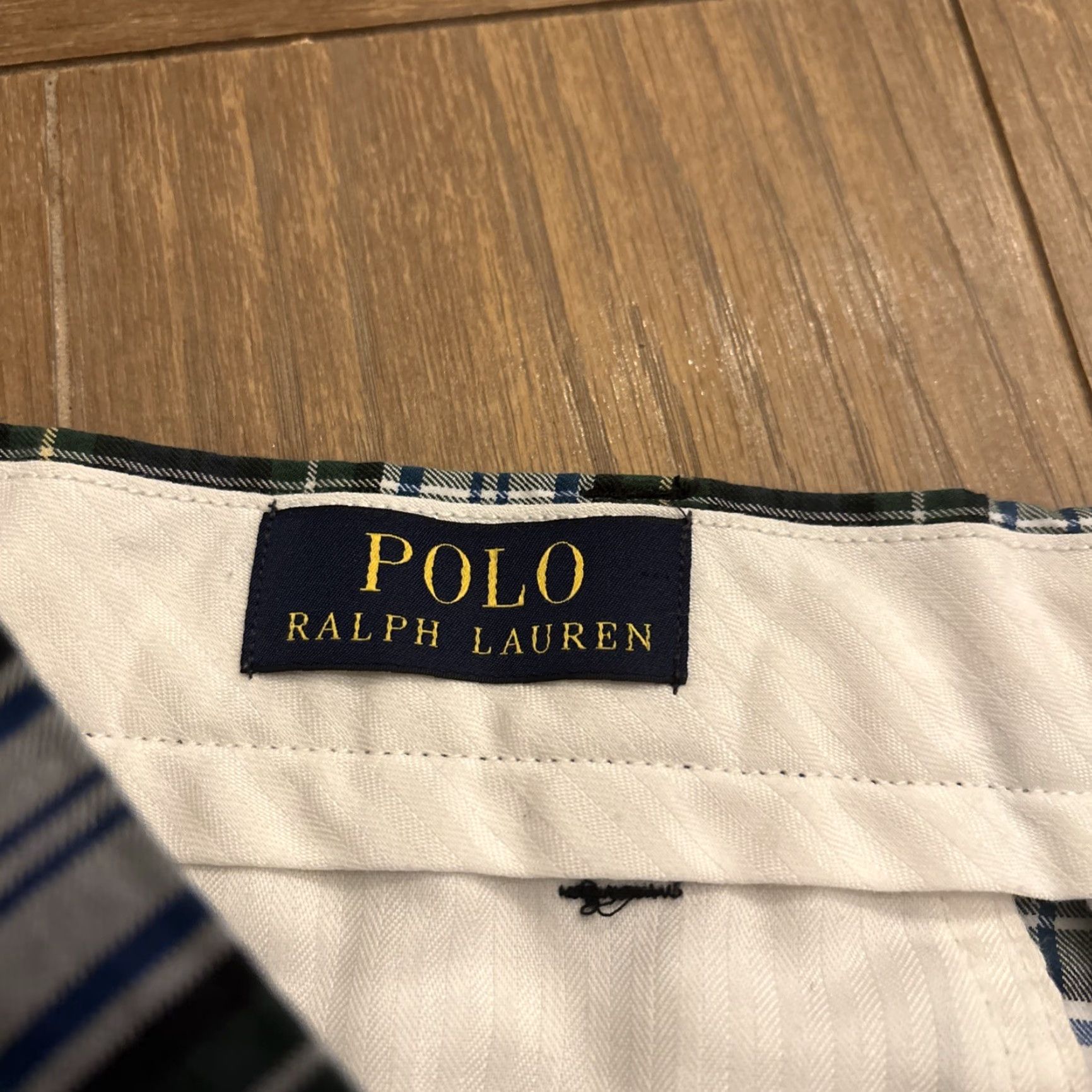 Polo Ralph Lauren VINTAGE Polo Ralph Lauren Shorts Mens 35 Bermuda Plaid Blue Golf Gordon Tartan Griswold Size US S / EU 44-46 / 1 - 2 Thumbnail