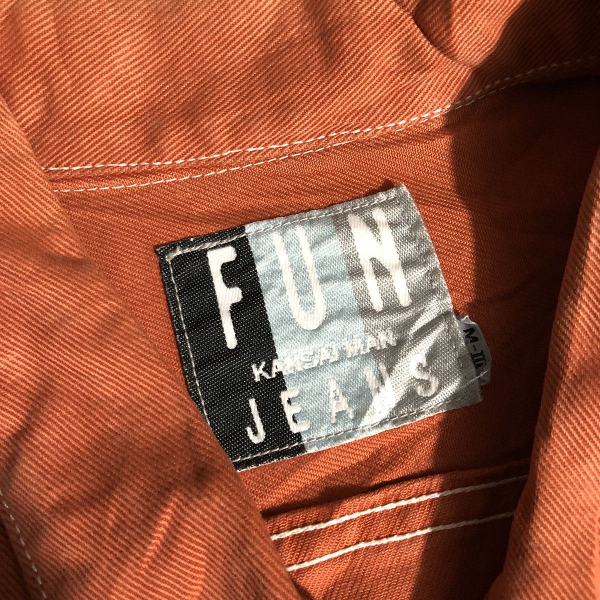 Japanese Brand × Kansai Yamamoto 🔥RARE VTG🔥 KANSAI YAMAMOTO CROPTED DENIM JACKET MAN Size US L / EU 52-54 / 3 - 5 Thumbnail