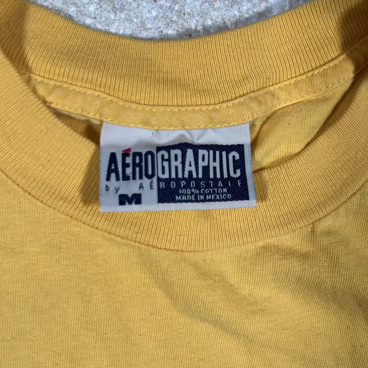 Aeropostale × Vintage AEROPOSTALE VINTAGE 90'S AEROGRAPHIC Logo SHORT SLEEVE TEE Size US M / EU 48-50 / 2 - 4 Thumbnail