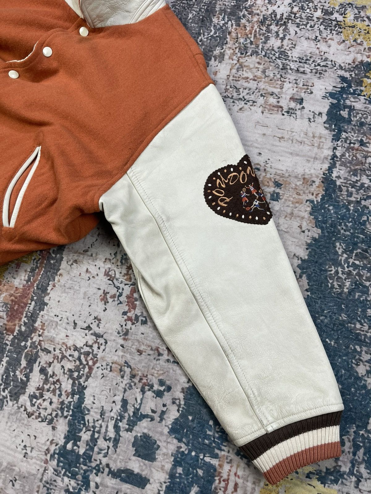 Japanese Brand Vintage PDD Pou Dou Dou Stadium Jumper Jacket Size US M / EU 48-50 / 2 - 7 Thumbnail