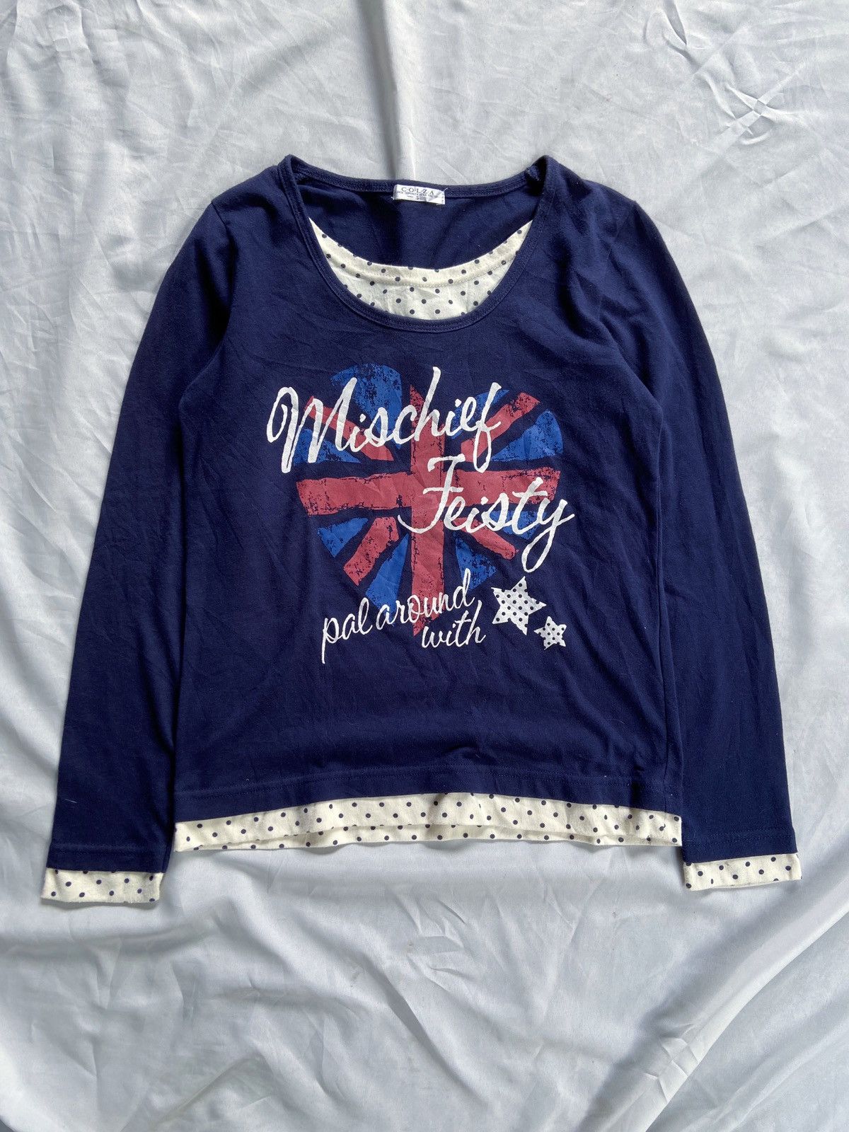 MISCHIEF FEISTY DOUBLE LAYER COLZA LONG SLEEVE