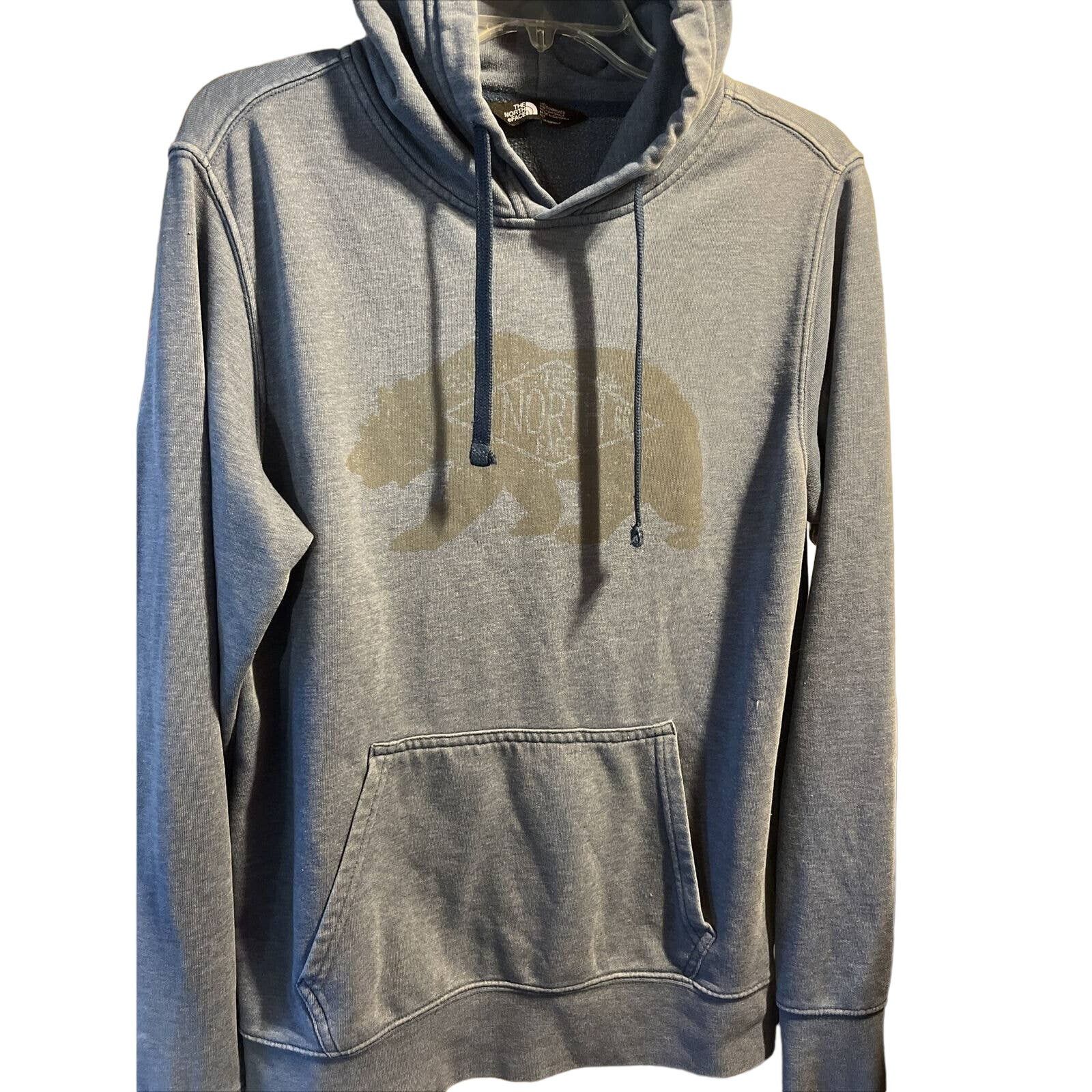 The North Face The North Face Men's M Blue Pullover Cotton Polyester Hoodie Size US M / EU 48-50 / 2 - 1 Thumbnail