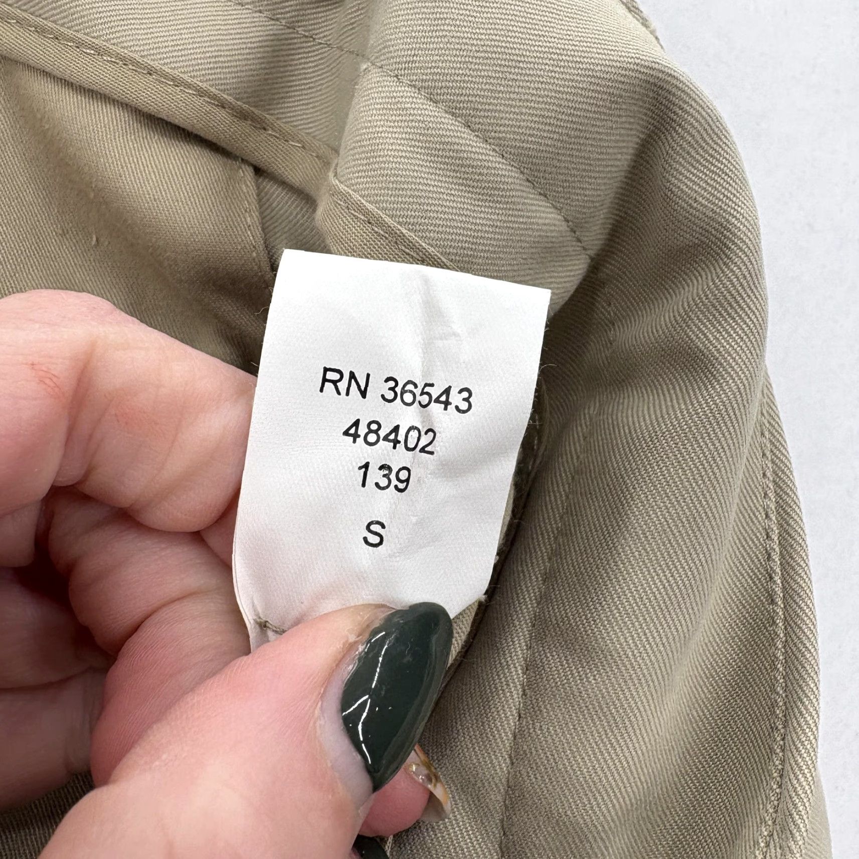 Izod IZOD Pants Mens 34x32 Khaki Microfiber Pleated Front Cuffed Chino Slacks Casual Size US 34 / EU 50 - 6 Thumbnail