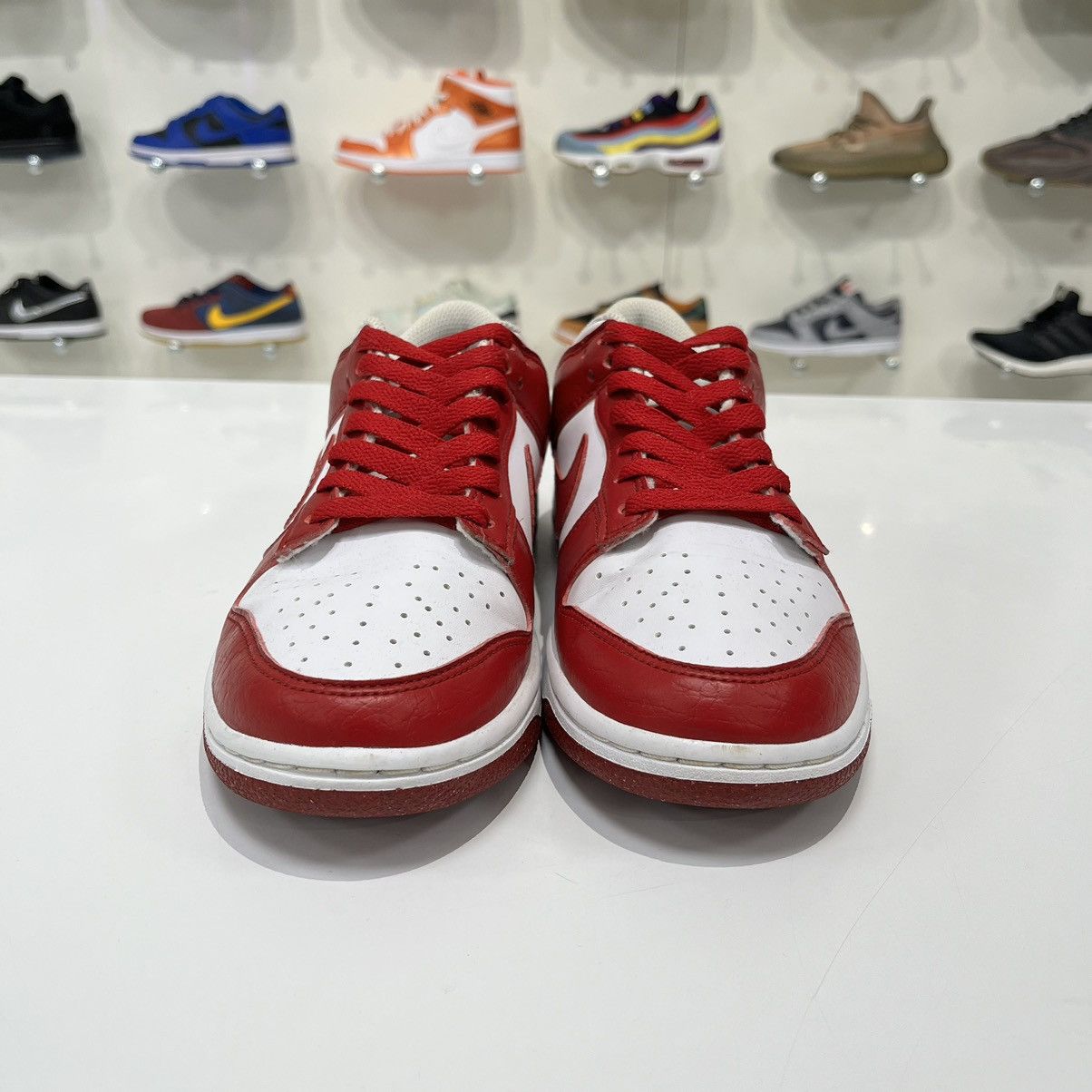 Nike Nike Dunk Low Next Nature White Gym Red Size US 8 / IT 38 - 9 Thumbnail