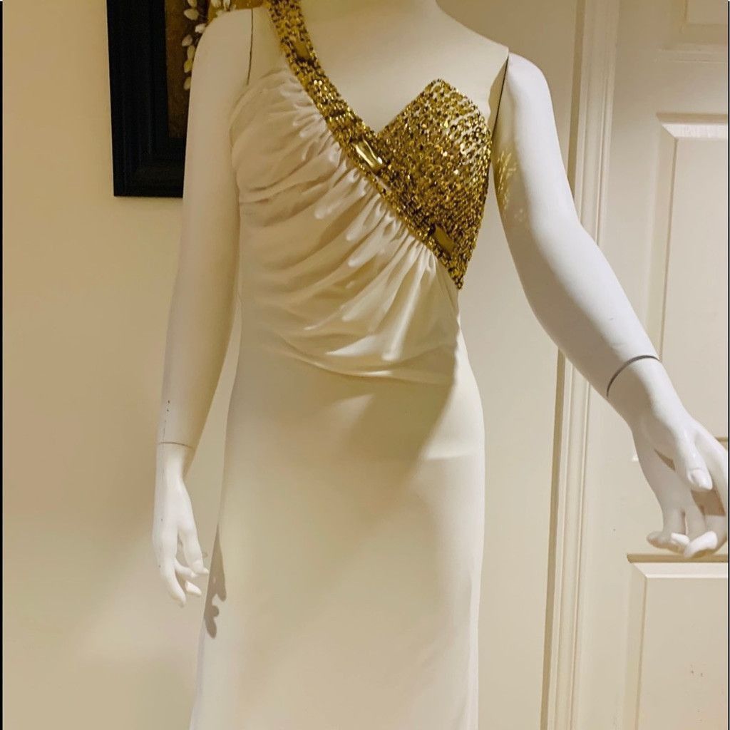 Other Gorgeous long Off-white dress in size S Size S / US 4 / IT 40 - 2 Thumbnail