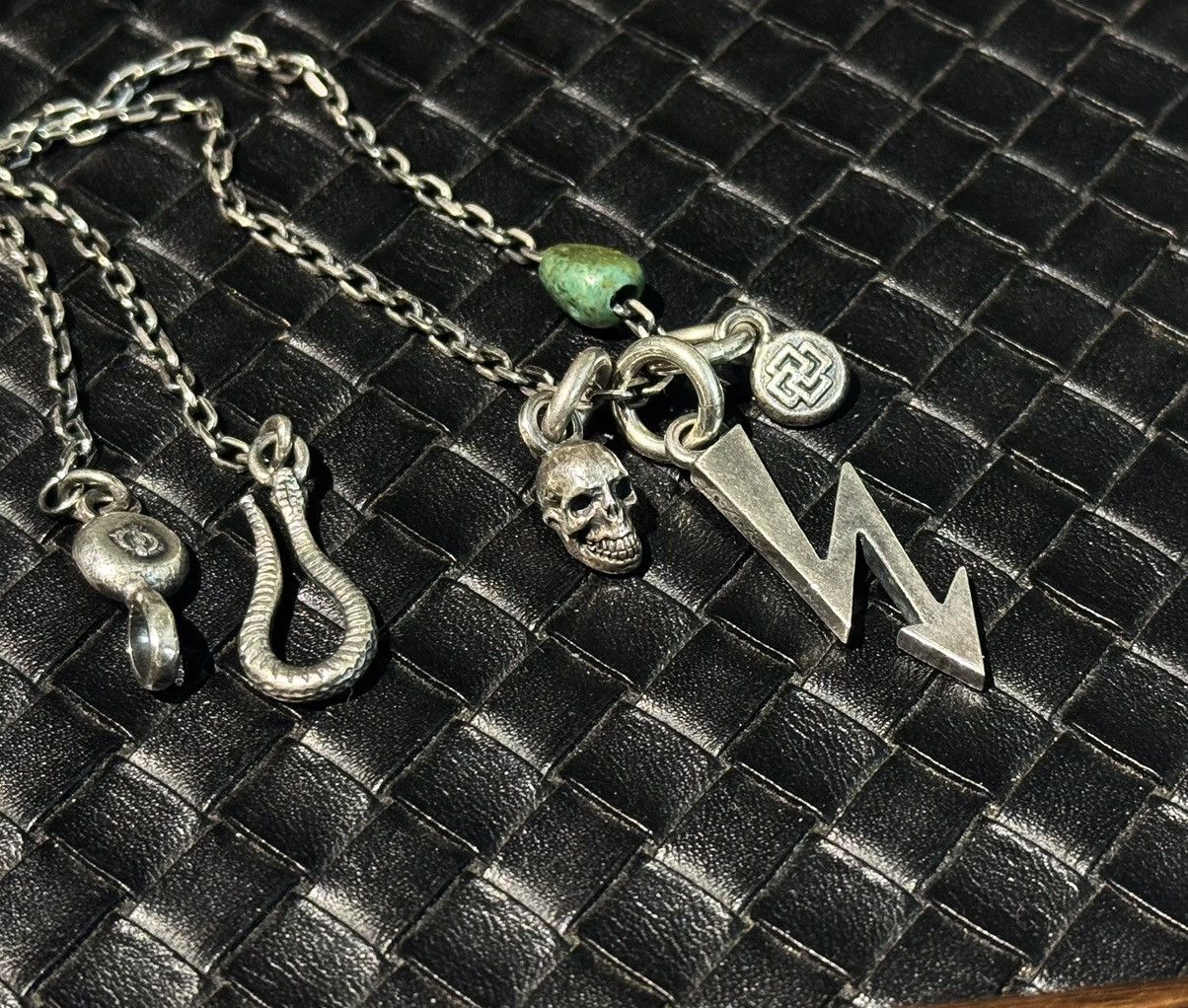 Vintage Fate.Co Necklace/pendant set（Lightning, skull, turquoise…） Size ONE SIZE - 3 Thumbnail