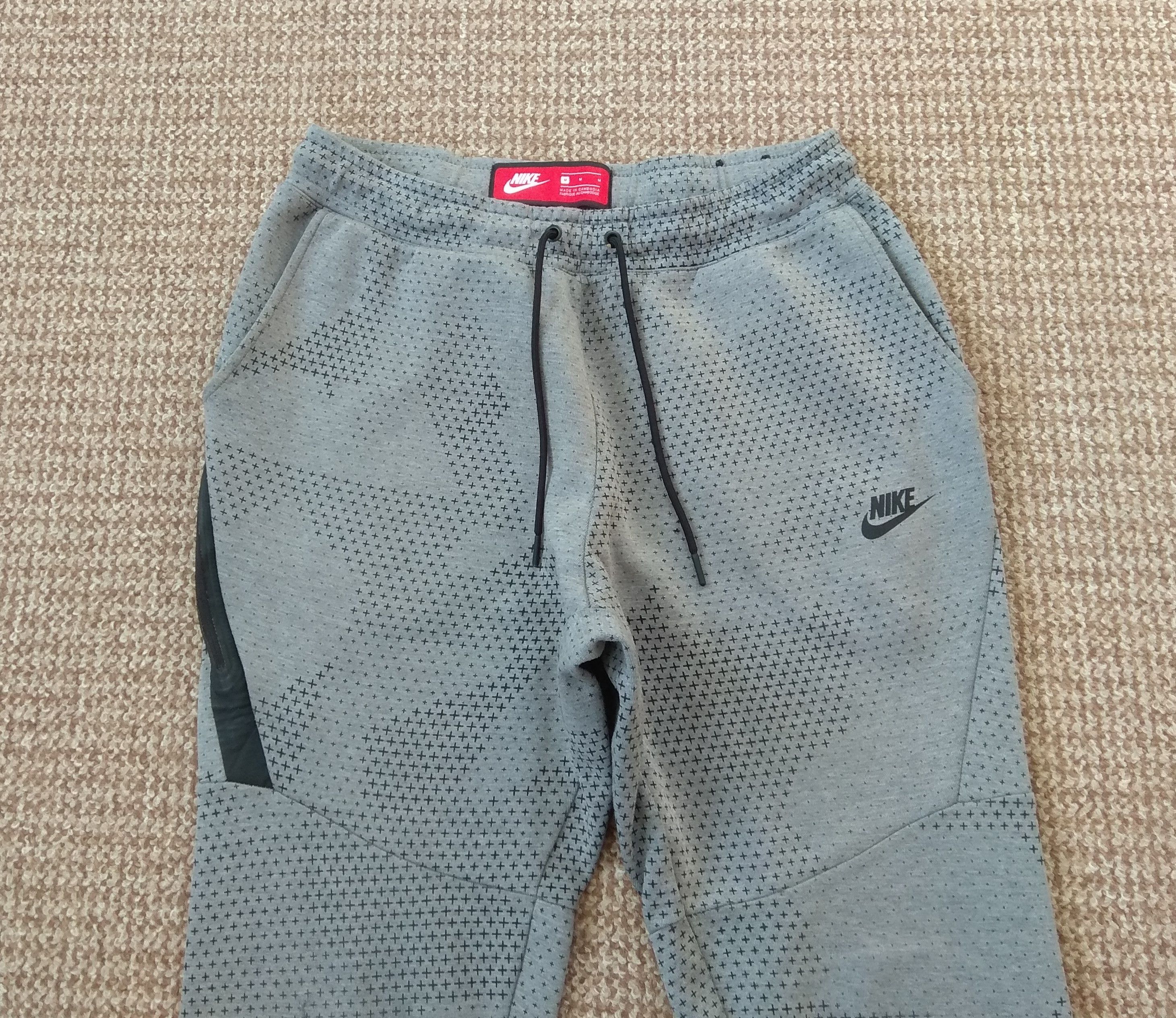 Nike Nike Tech Fleece Joggers Pants GX 1.0 Carbon Heather Grey Size US 32 / EU 48 - 3 Thumbnail