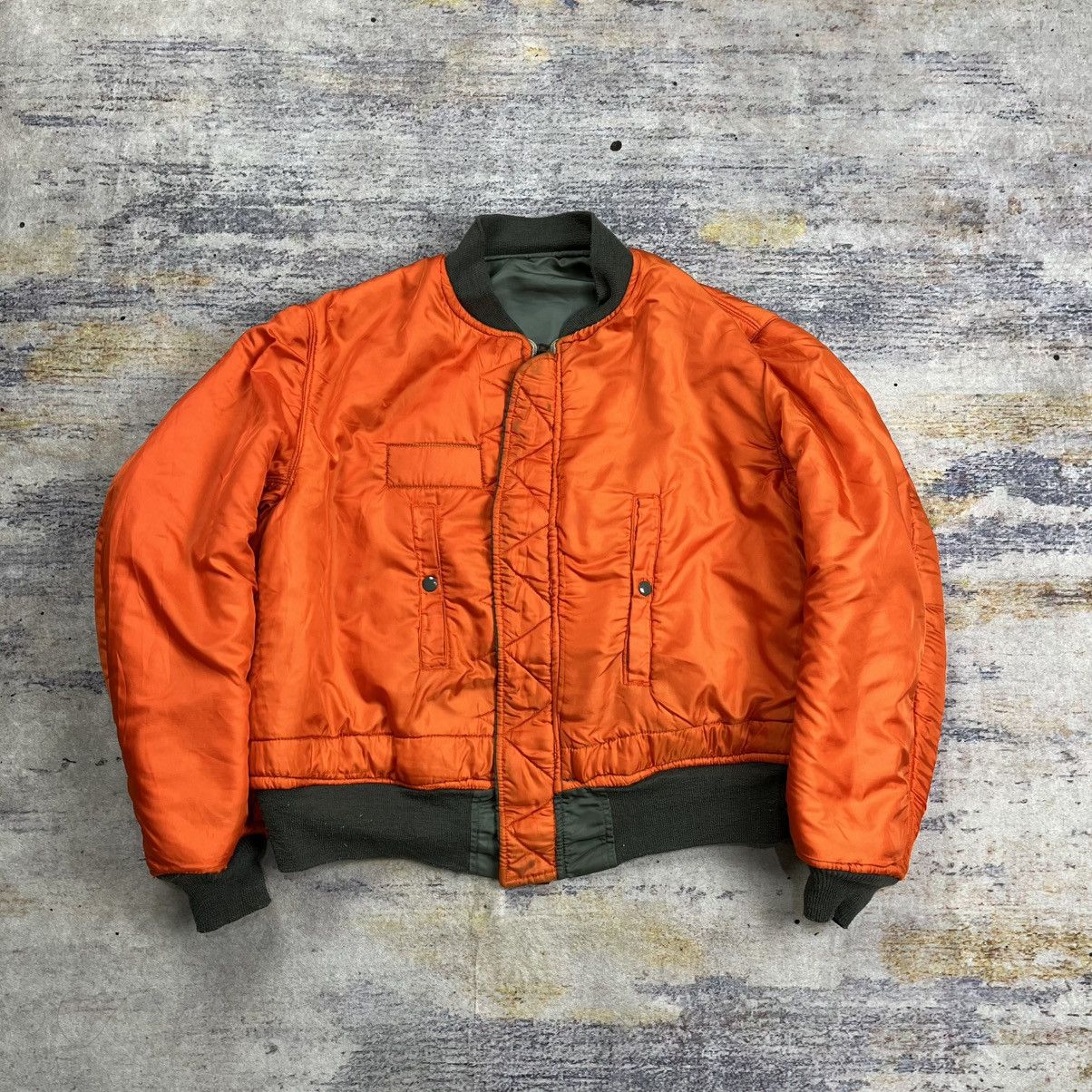 Alpha Industries Vintage 60s Alpha Industries Ma-1 bomber flight jacket Size US XL / EU 56 / 4 - 7 Thumbnail