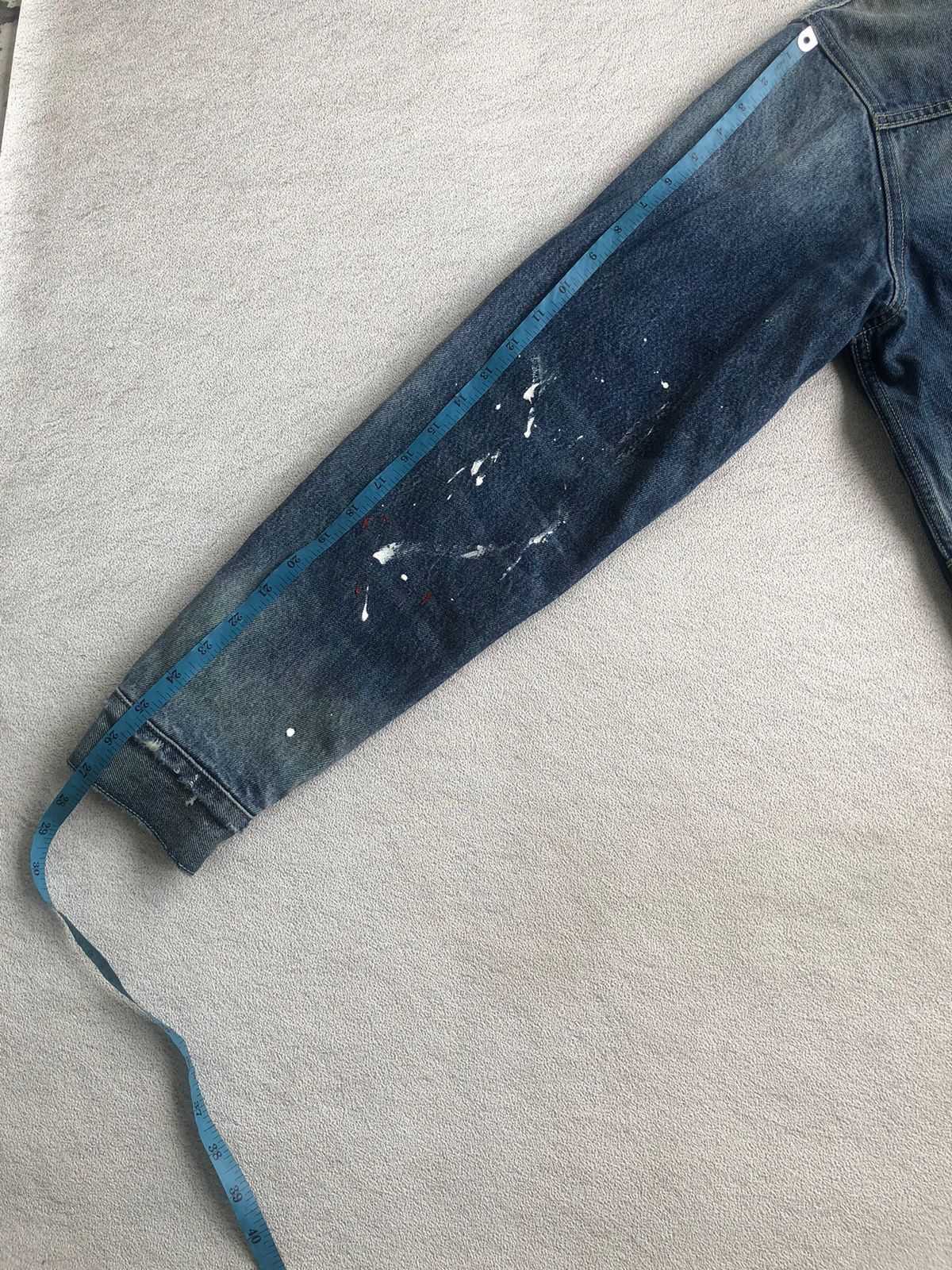 Reese Cooper RARE❤️‍🔥Reece Cooper AW/2018 Boxy painter denim jacket Size US L / EU 52-54 / 3 - 6 Thumbnail