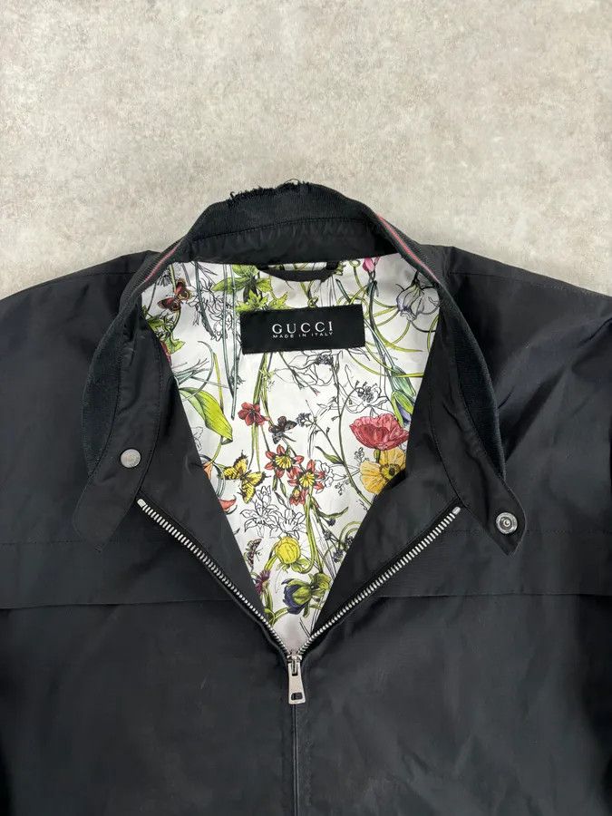 Gucci AW2012 Gucci Black Light Bomber Windbreaker Jacket Size US M / EU 48-50 / 2 - 5 Thumbnail