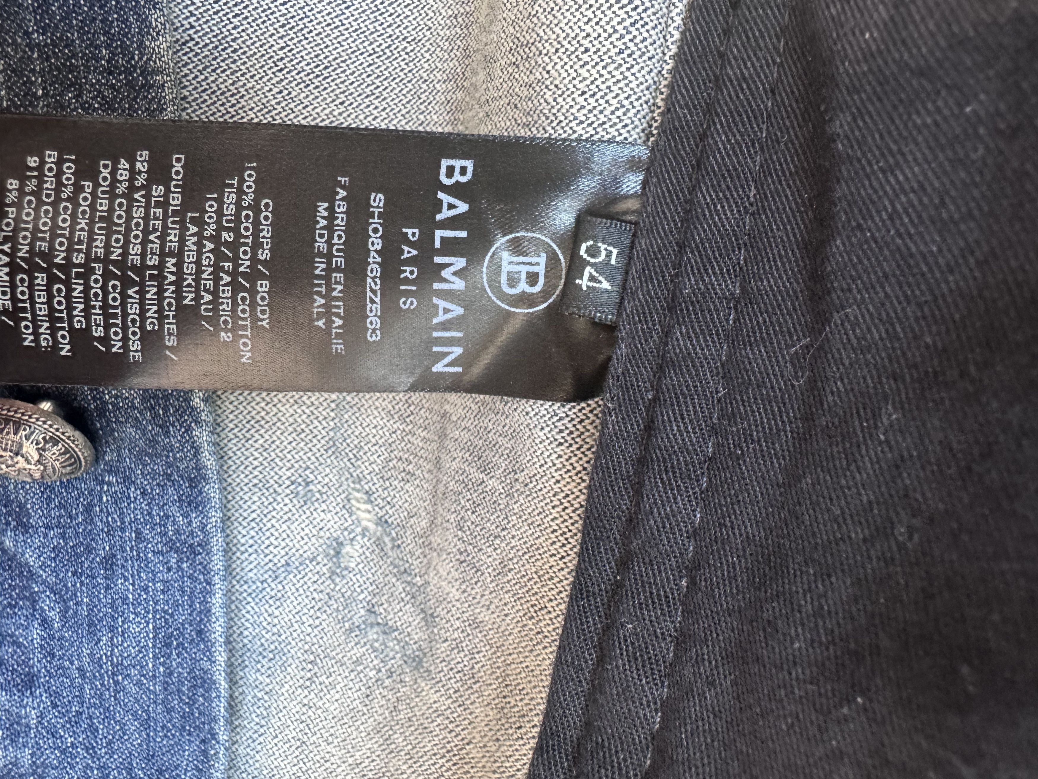 Balmain Balmain jeans and leather jacket Size US L / EU 52-54 / 3 - 5 Thumbnail