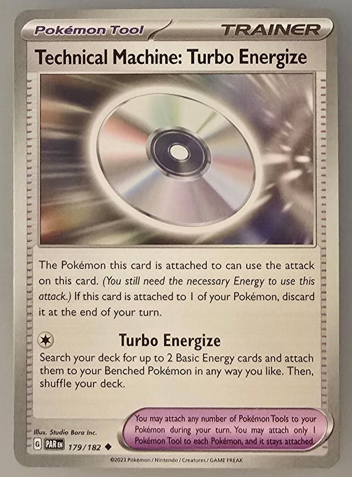 Pokemon Technical Machine: Turbo Energize Size ONE SIZE - 1 Thumbnail