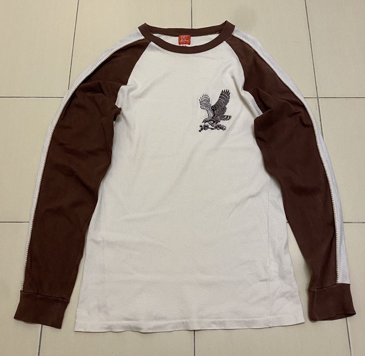 Pherrow's × Takumi Vtg Takumi Pherrows Eagle Motive Long Sleeve Tshirt Size US S / EU 44-46 / 1 - 1 Thumbnail