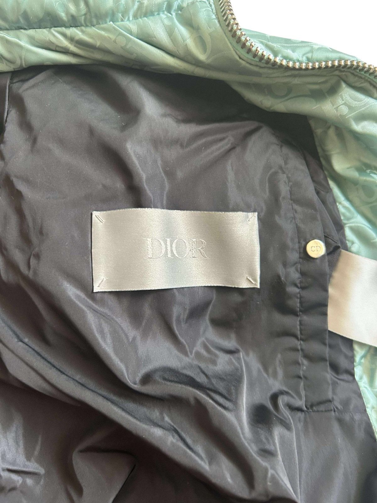 Dior Dior Seafoam Oblique Puffer Size US L / EU 52-54 / 3 - 4 Thumbnail