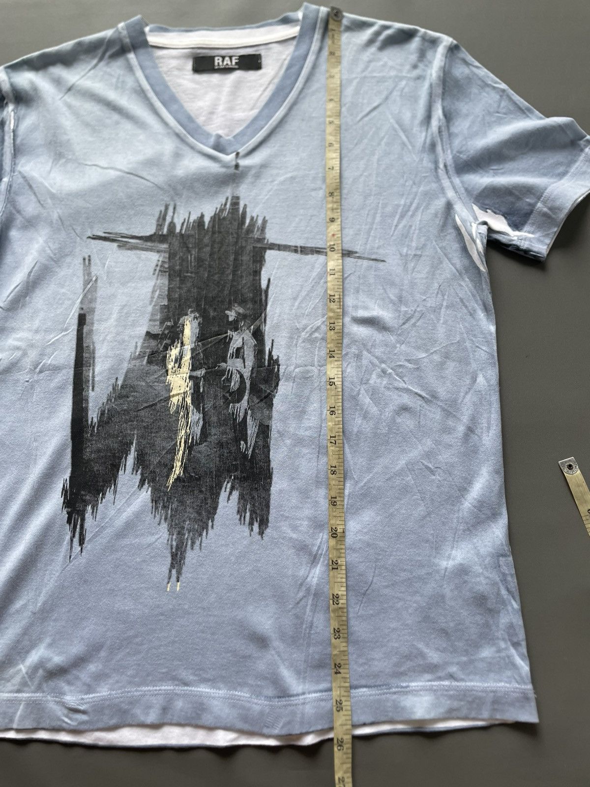Raf by Raf Simons Raf By Raf Simons Trompe Loeil Tees Size US S / EU 44-46 / 1 - 19 Thumbnail