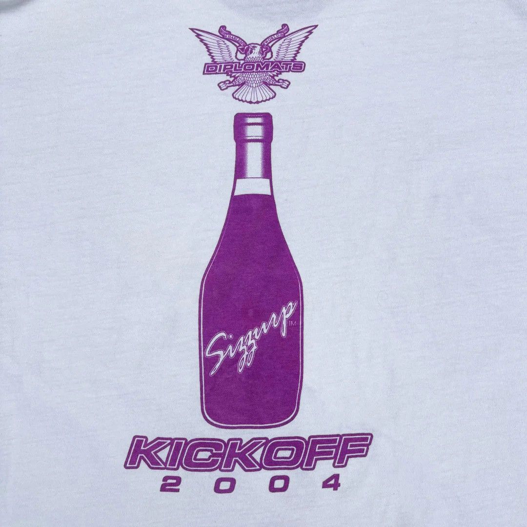 Vintage Dipset 2004 Vintage Diplomats Sizzurp Cam’ron Rap T-Shirt Size US XXL / EU 58 / 5 - 4 Thumbnail