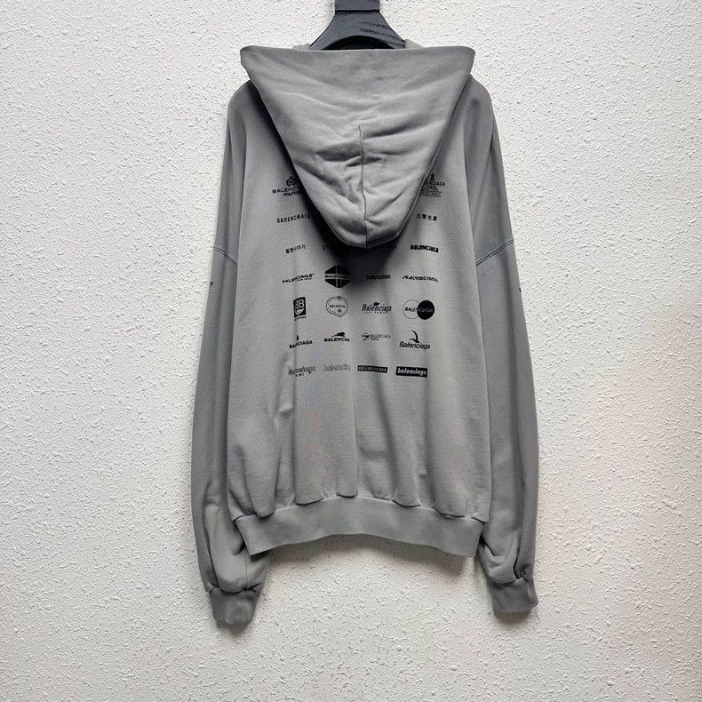 Balenciaga Balenciaga Multi-Element Embroidered Logo Destroyed Cement Size US L / EU 52-54 / 3 - 2 Thumbnail