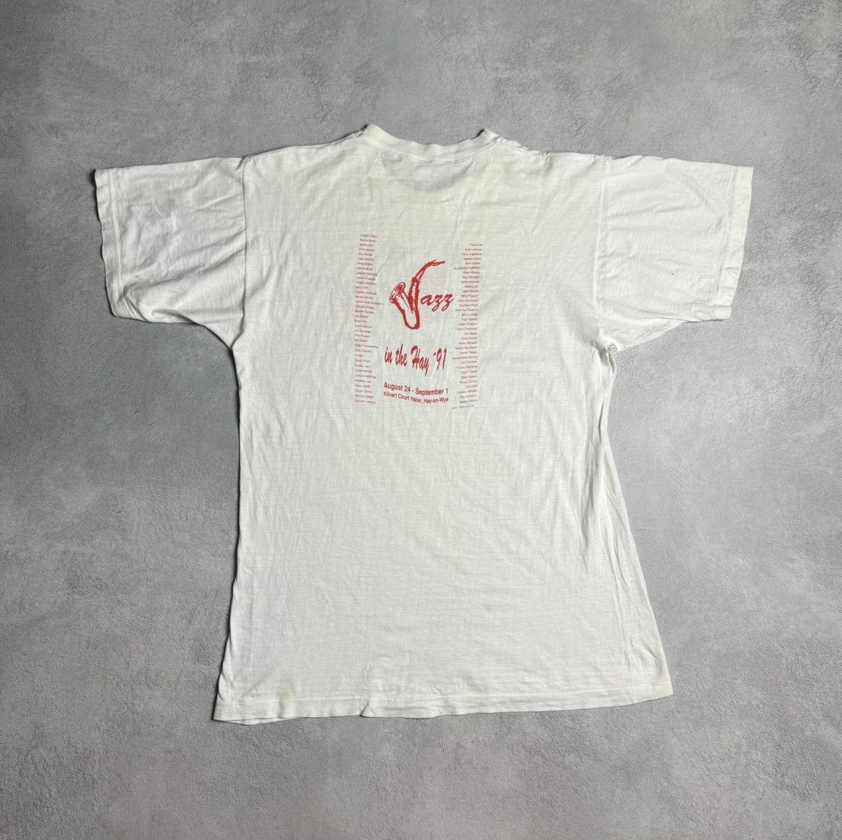 Band Tees Vintage Jazz In The Hay 1991 Festival T-Shirt Size US L / EU 52-54 / 3 - 2 Thumbnail