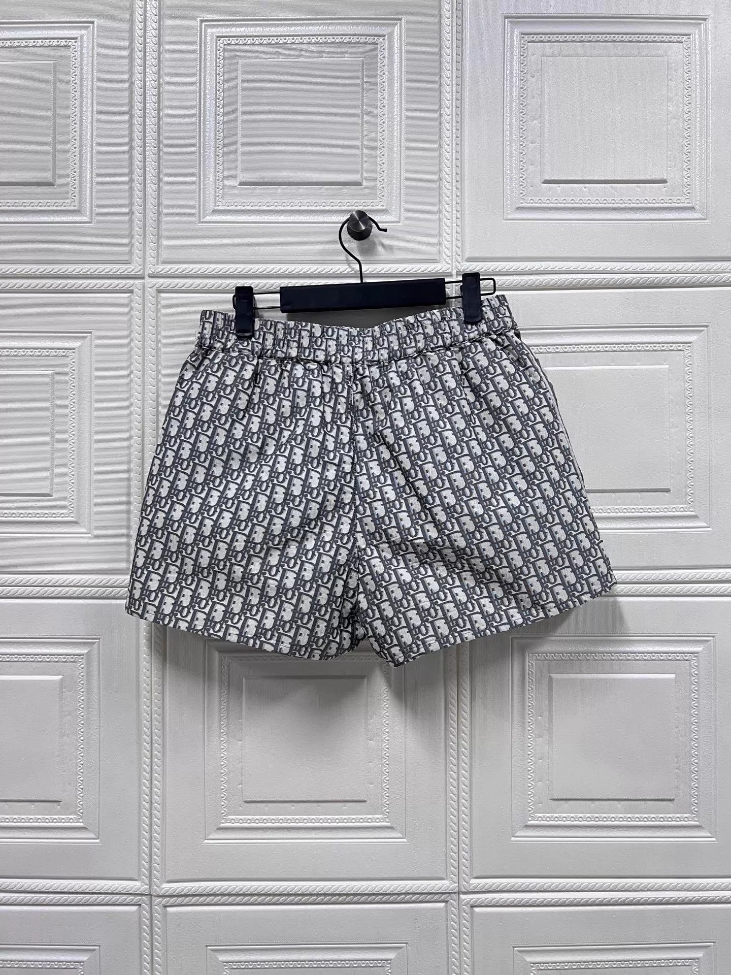 Dior Dior All-Over Jacquard Side Slogan Logo Zipper Short 32 Size 24" / US 00 / IT 34 - 2 Thumbnail