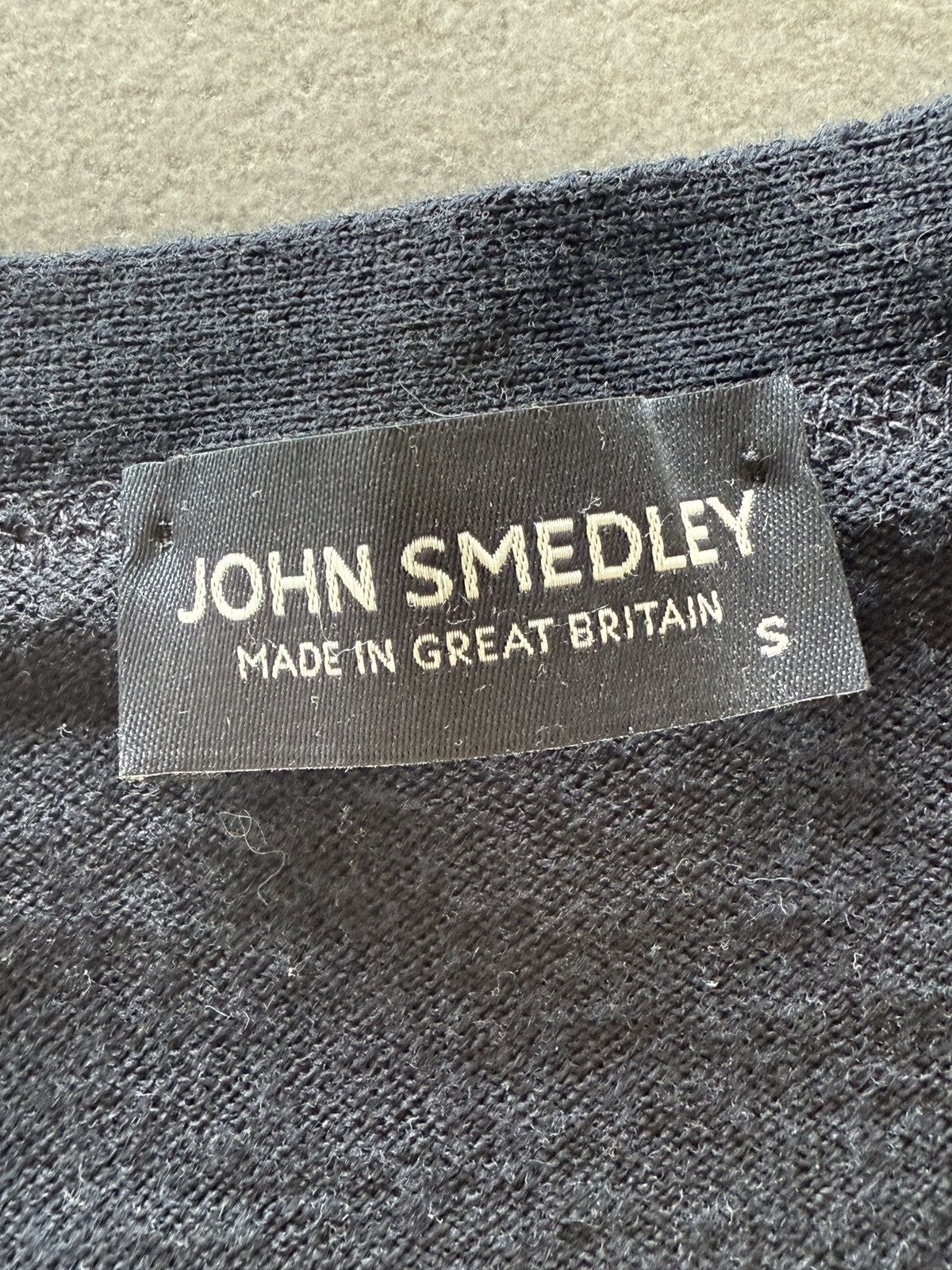 John Smedley John Smedley England Extra Fine Merino Wool Knit Men's Vest Size US S / EU 44-46 / 1 - 2 Thumbnail