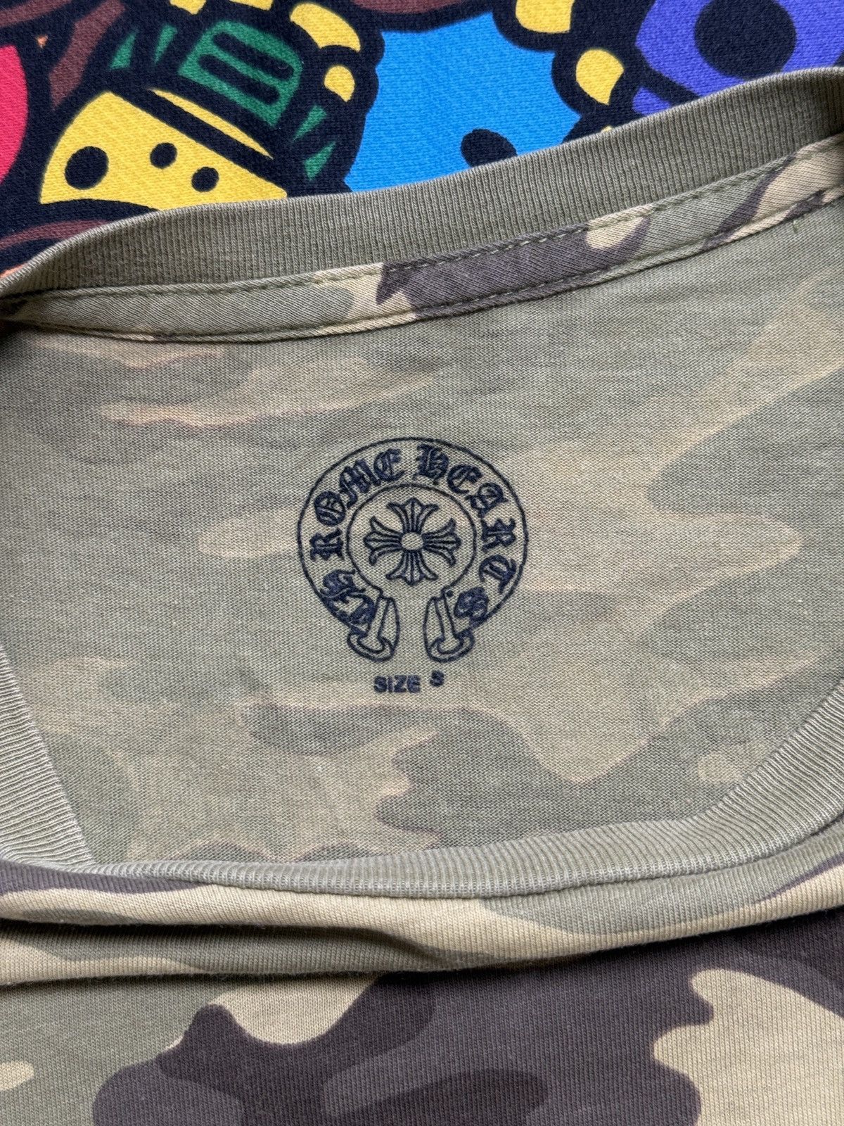Chrome Hearts Chrome Hearts Camo Multi Star Logo Tee Size US S / EU 44-46 / 1 - 5 Thumbnail
