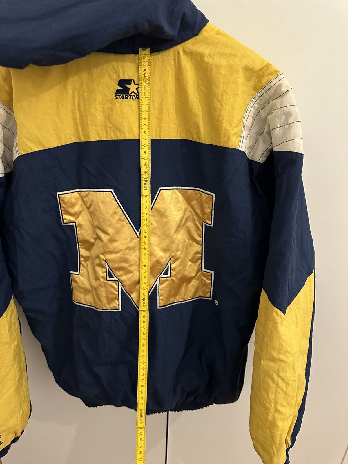 Starter Starter Jacke Michigan Wolverines Size M NFL JACKET Size US M / EU 48-50 / 2 - 10 Thumbnail