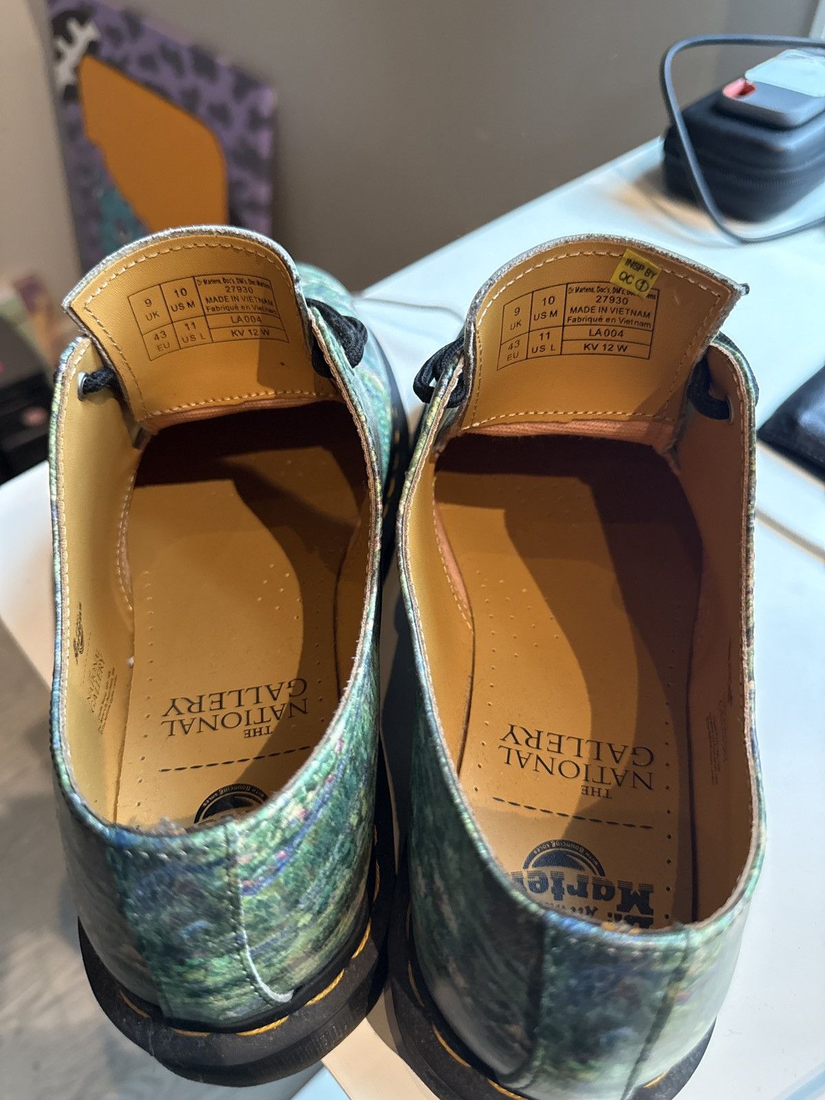 Dr. Martens 1461 The National Gallery Monet Oxford Dr Martens Size US 11 / EU 44 - 6 Thumbnail