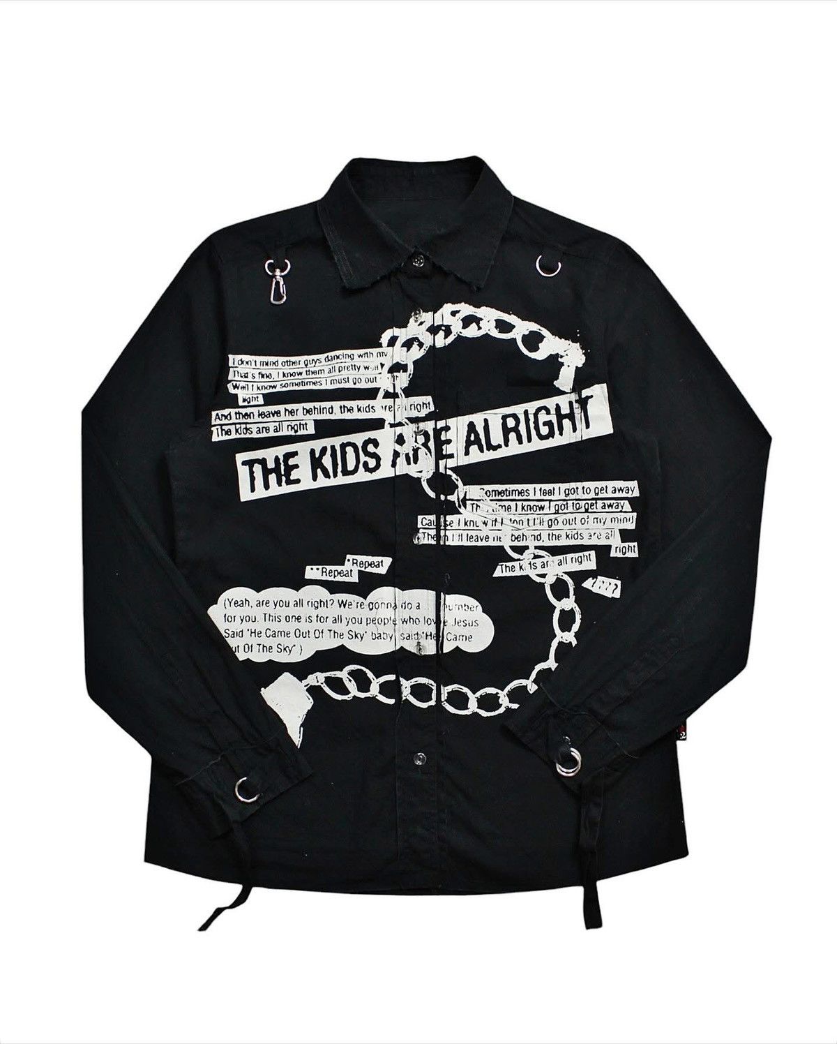 If Six Was Nine 2000S BAT-SU STUDIO DESIGNED BY RUKI MATSUMOTO PUNK SHIRTS Size US M / EU 48-50 / 2 - 1 Thumbnail