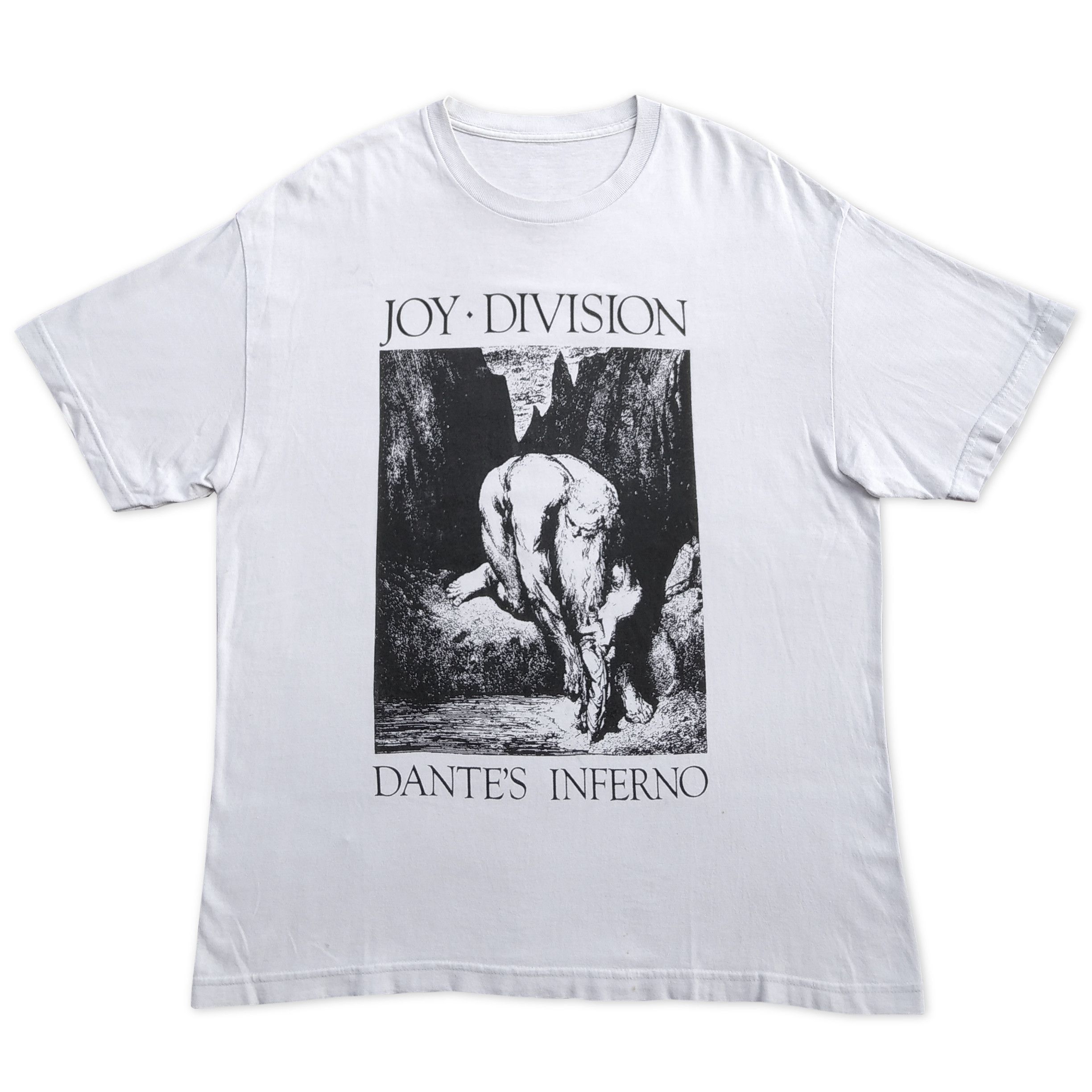 Band Tees Vintage 00's JOY DIVISION "Dante's Inferno" T-shirt Size US XL / EU 56 / 4 - 1 Thumbnail