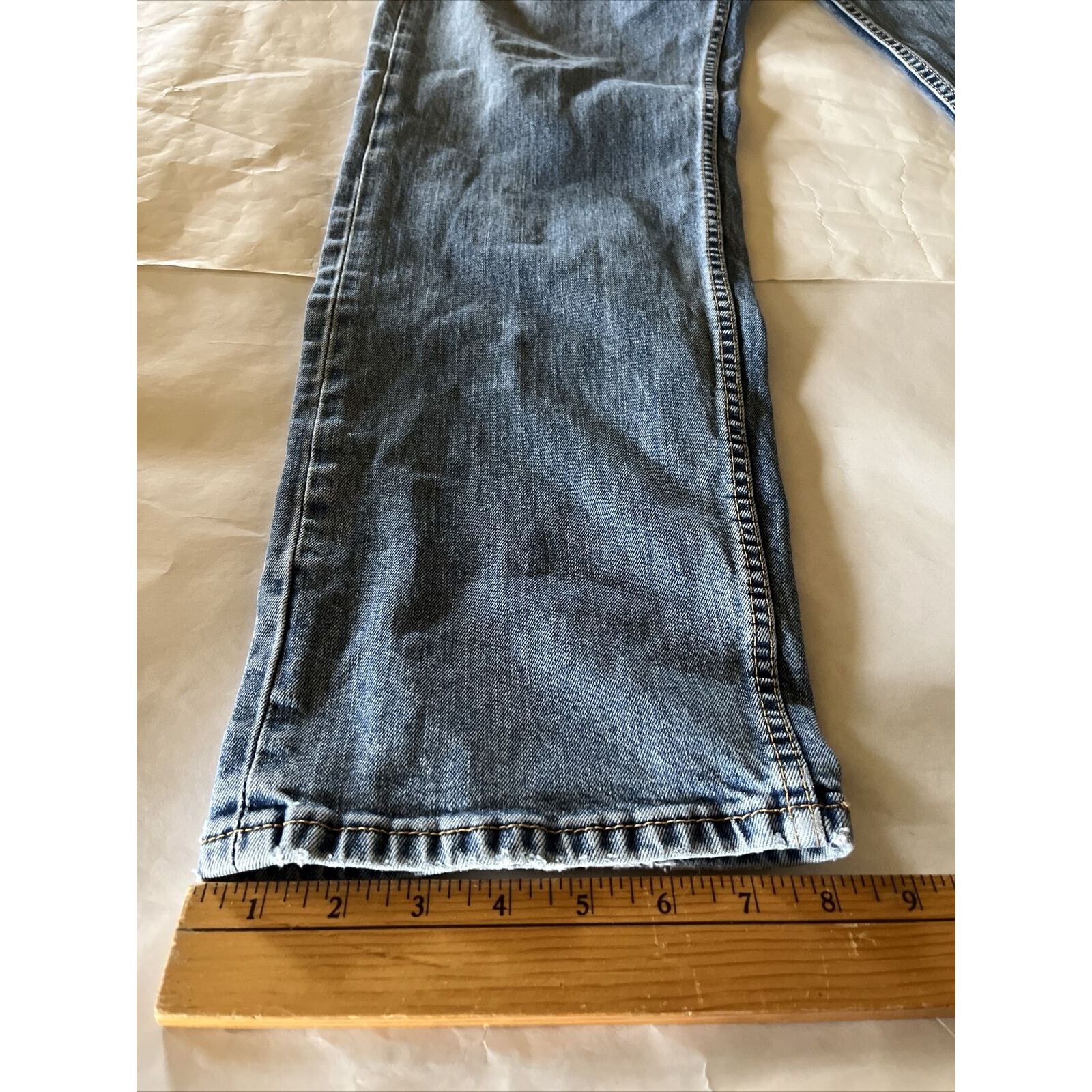 Levi's Levis 505 Mens 38x32 Blue Y2K Denim Jeans Cotton Medium Wash Size US 38 / EU 54 - 8 Thumbnail