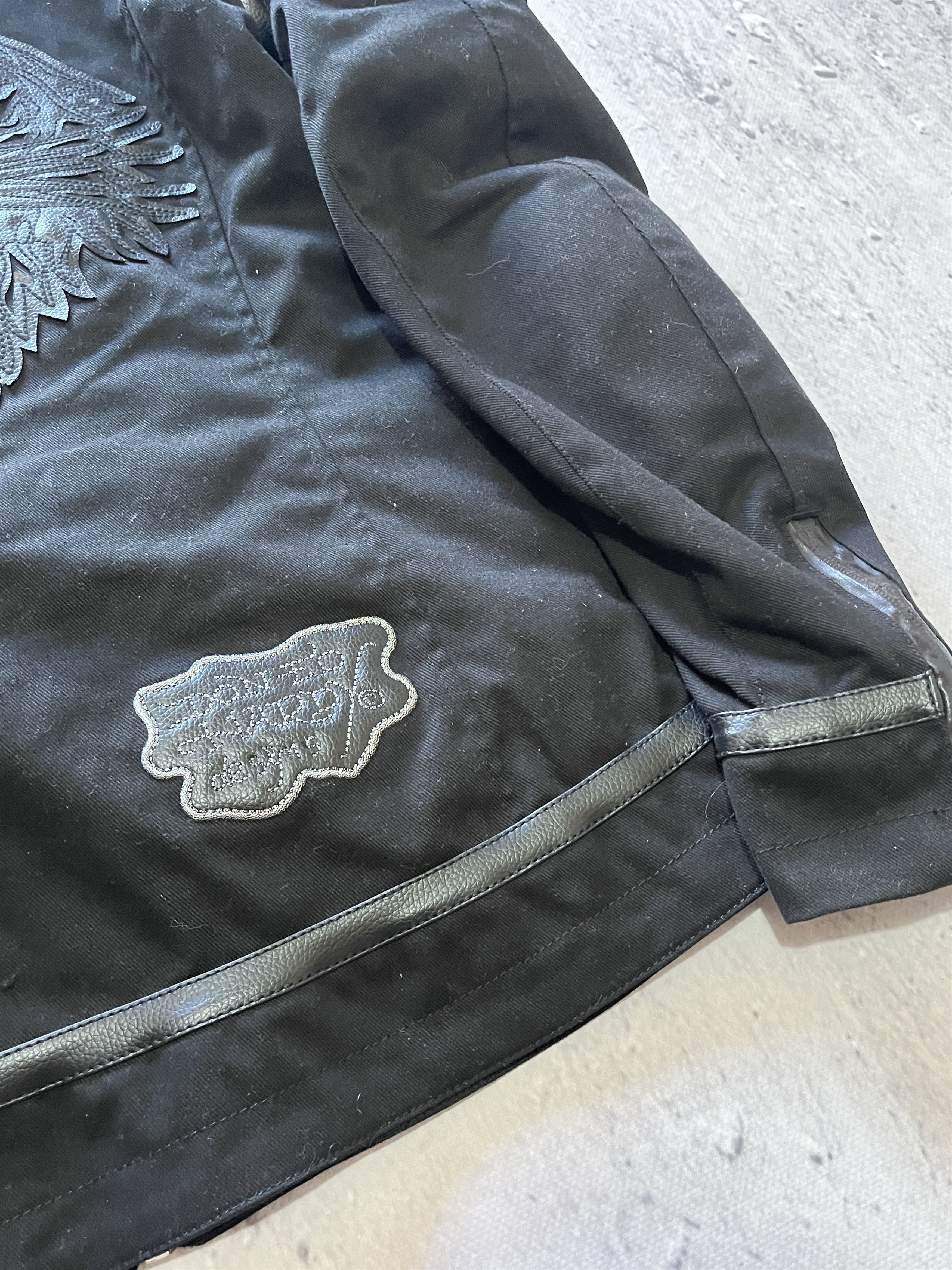 Ed Hardy BNWT ED HARDY MOTORSPORTS BLACK WOMENS MOTORCYCLE JACKET Size XS / US 0-2 / IT 36-38 - 11 Thumbnail