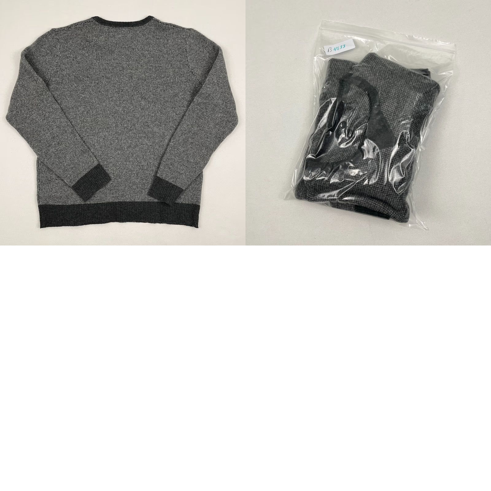 J.Crew VINTAGE J Crew Lambs Wool Sweater Mens L Gray Crewneck Pullover Jumper Academia Preppy Size US L / EU 52-54 / 3 - 8 Thumbnail