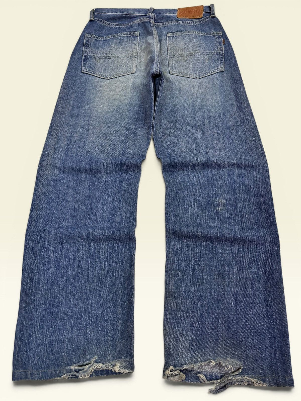 Edwin 90s Edwin 505 Selvedge Orange Tag Loose Fit Jeans Size US 29 - 3 Thumbnail