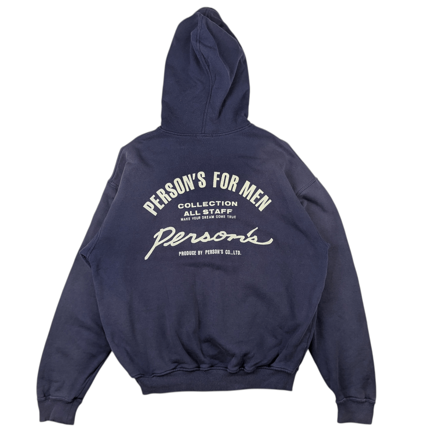 PERSON'S Vintage 90's PERSON'S Big Logo Spell Out Hoodie Size US M / EU 48-50 / 2 - 7 Thumbnail