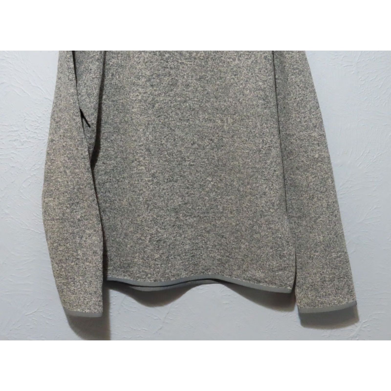 J.Crew J. Crew Authentic Sweater Men's XL Marled Fleece Mock Neck Long Sleeve Blue Gray Pullover 667 Size US XL / EU 56 / 4 - 2 Thumbnail