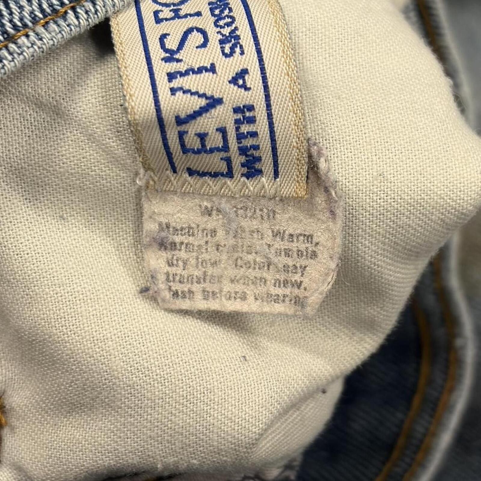 Levi's Vintage 1979 Levi 207 Orange Tab Bootcut Jeans Size US 33 - 7 Thumbnail