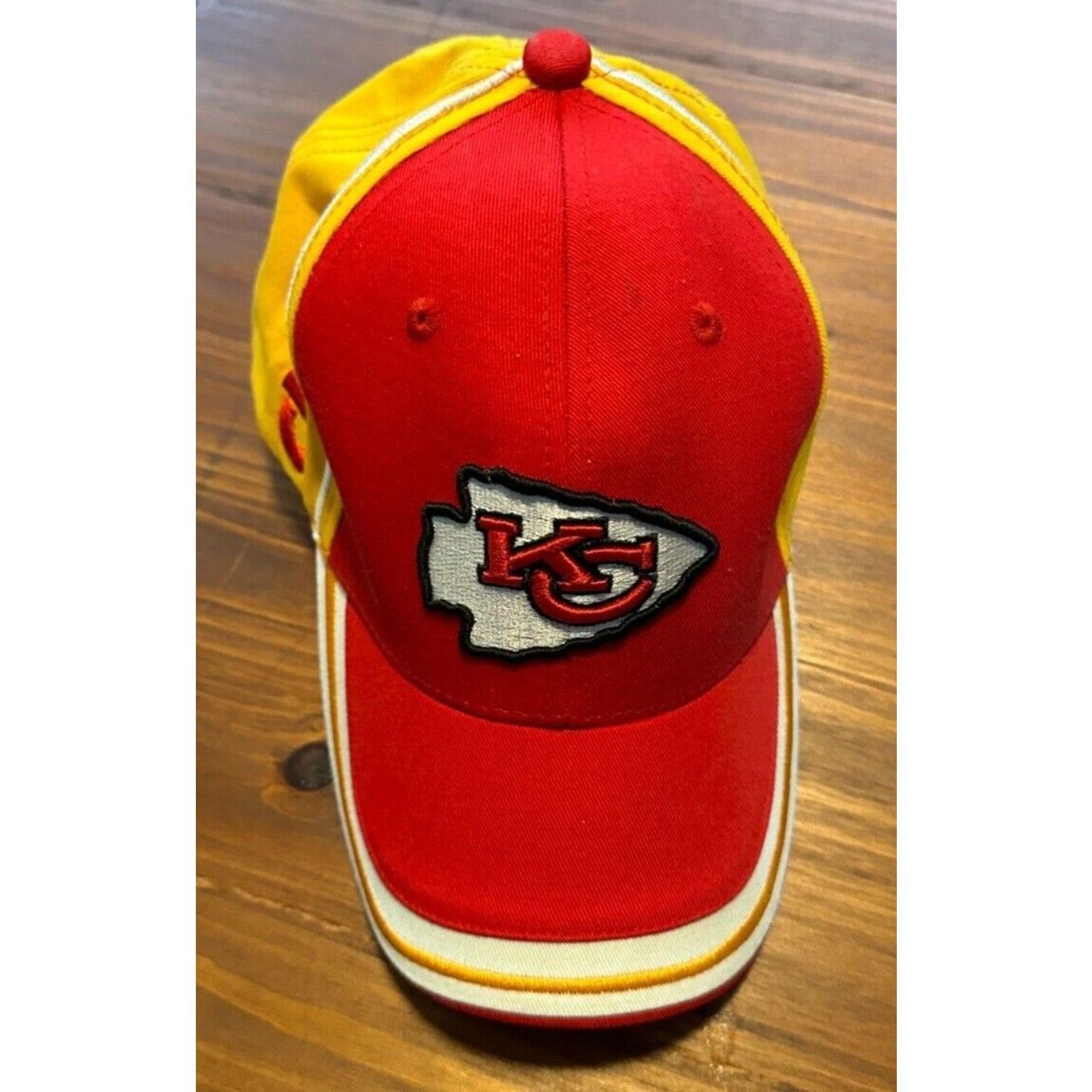 NFL NFL TEAM APPAREL Kansas City Chiefs Hat/Cap NFL Arrowhead KC Size ONE SIZE - 2 Thumbnail