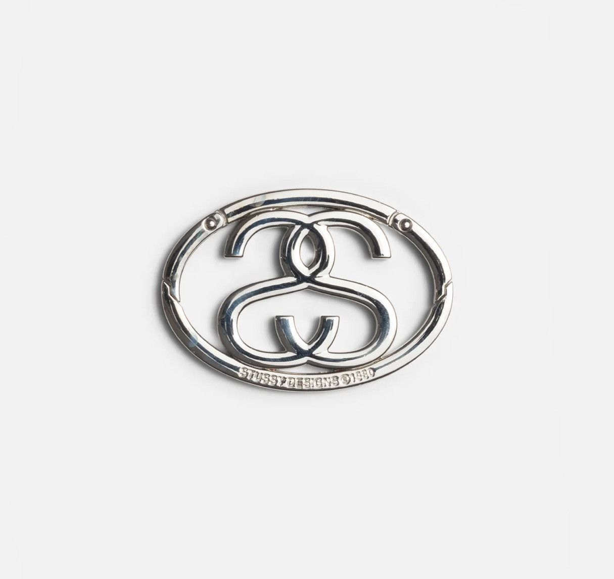 【STUSSY】25ss SS LINK TWIST CARABINER Stussy SS Link Carabiner Anodized Lime Men's - SS24 - US
