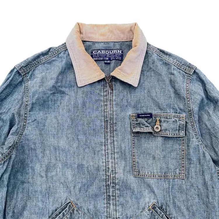 Nigel Cabourn Vintage Nigel Cabourn Denim Work Jacket Size US L / EU 52-54 / 3 - 2 Thumbnail