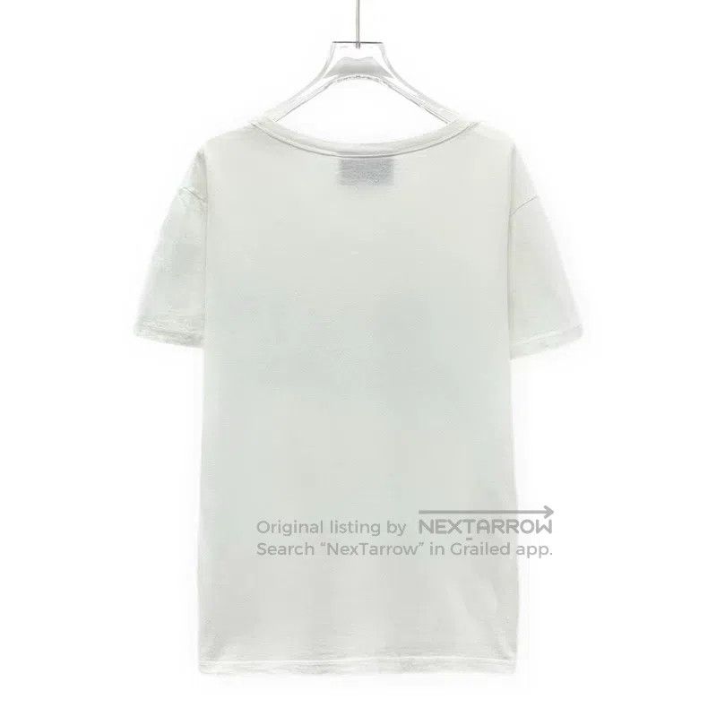 Gucci Gucci White logo letter graffiti printed cotton round-neck Size US XS / EU 42 / 0 - 2 Thumbnail